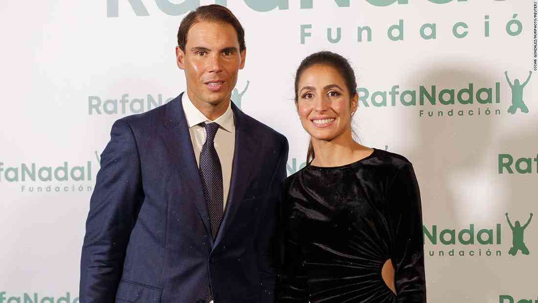 Rafael Nadal and wife Nadine are expecting their first child